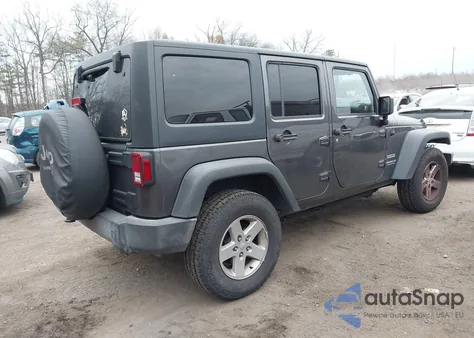 2017 Jeep Wrangler Unlimited Sport 4X4 from USA, damaged, VIN 1C4BJWDG1HL604201